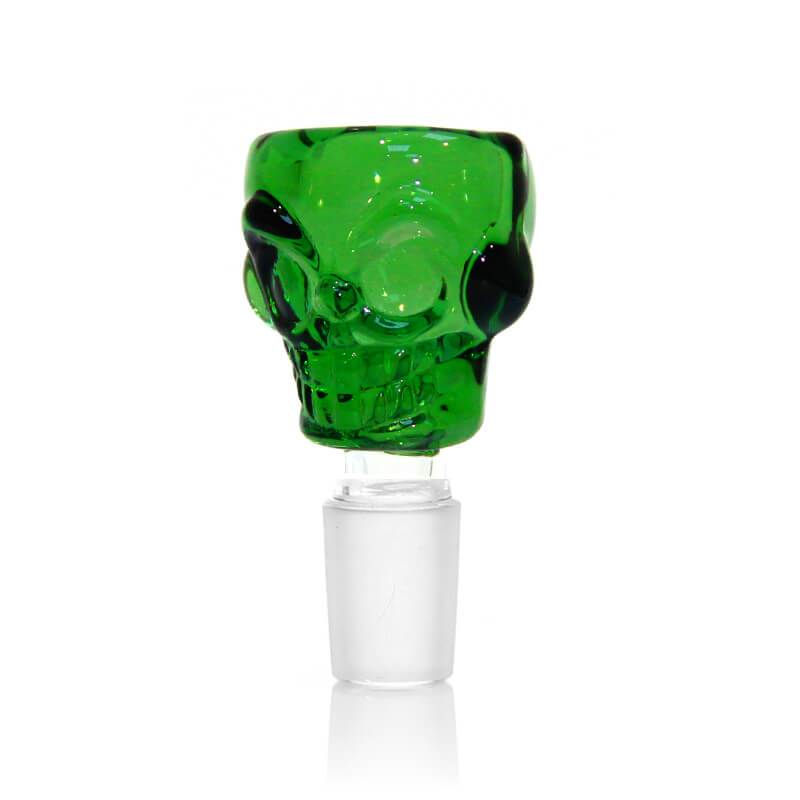 wholesale-glass-bowl-bong-skull-green