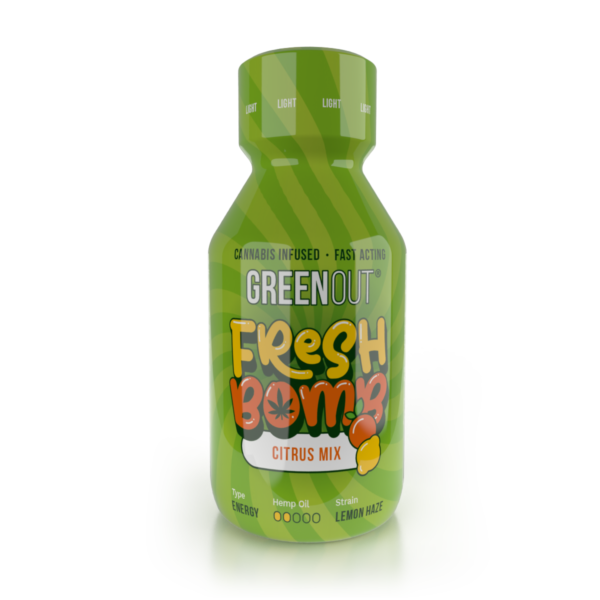 Olejek konopny Green Out Fresh Bomb Citrus Mix Light