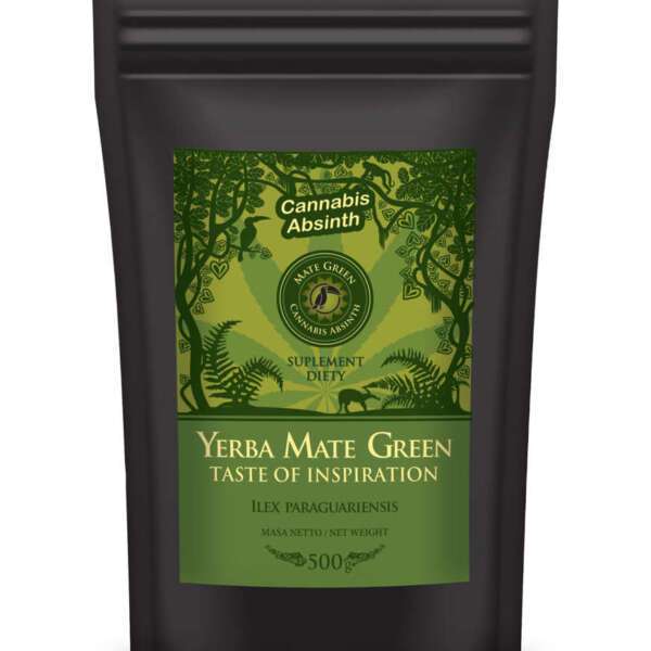 Yerba Mate Green Cannabis Absinth 500 g