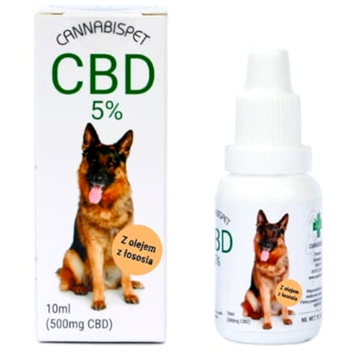 olejek – cbd – Cannabispet – dla zwierząt – 5% – Polandweed.pl