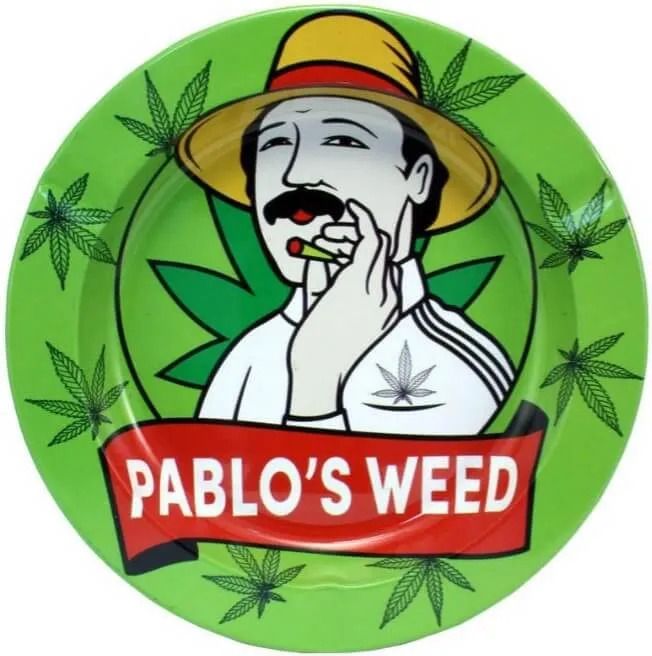 Popielniczka – Pablo’s Weed – metalowa – Polandweed.pl – 02