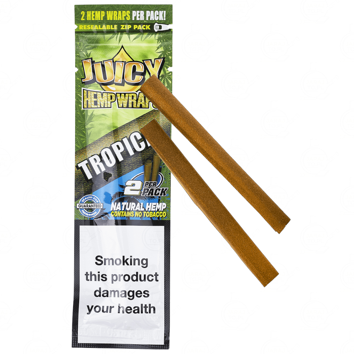 Owijki konopne – Juicy Jay’s – hemp wraps – tropical – Polandweed.pl 02