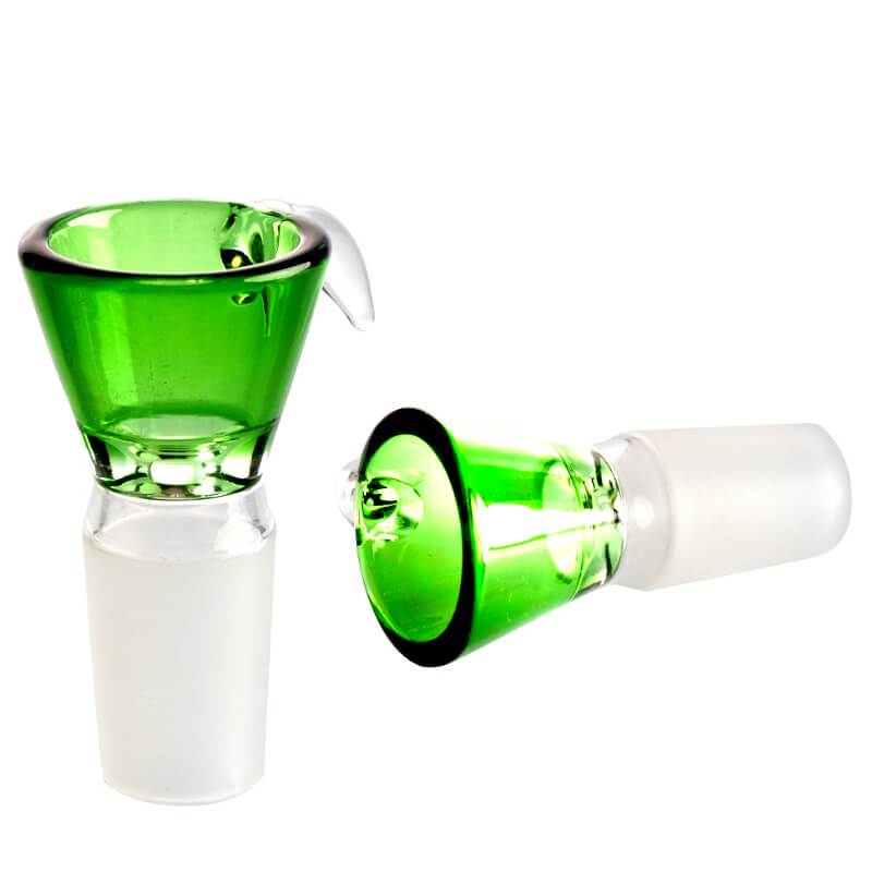 cybuch szklany – zielony – 18,8mm – s2
